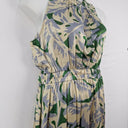 Second-Hand - POL Satin Leafy High Neck Vacation Dress Size 12 - SwapUp