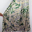 Second-Hand - POL Satin Leafy High Neck Vacation Dress Size 12 - SwapUp