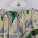 Second-Hand - POL Satin Leafy High Neck Vacation Dress Size 12 - SwapUp