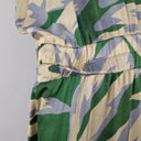 Second-Hand - POL Satin Leafy High Neck Vacation Dress Size 12 - SwapUp