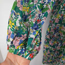 Second-Hand - Morrison Summer Rainforest Cotton Mini Dress Size 10 - SwapUp