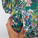Second-Hand - Morrison Summer Rainforest Cotton Mini Dress Size 10 - SwapUp