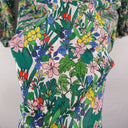 Second-Hand - Morrison Summer Rainforest Cotton Mini Dress Size 10 - SwapUp