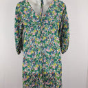 Second-Hand - Morrison Summer Rainforest Cotton Mini Dress Size 10 - SwapUp