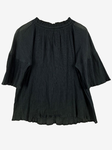 Gorman Forest Crinkle Tie Back Top Size 10