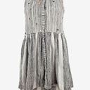 Second-Hand - irabira Embroidered Floral Stripe Spring Dress Size M - SwapUp