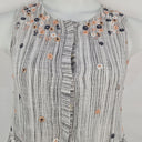 Second-Hand - irabira Embroidered Floral Stripe Spring Dress Size M - SwapUp