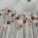 Second-Hand - irabira Embroidered Floral Stripe Spring Dress Size M - SwapUp