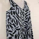 Second-Hand - Witchery Dusk Blue Brushstroke Maxi Dress Size 6 - SwapUp
