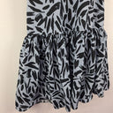 Second-Hand - Witchery Dusk Blue Brushstroke Maxi Dress Size 6 - SwapUp