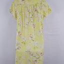 Second-Hand - Kachel Lemon Rose Petal Sleeve Mini Dress Size 10 - SwapUp