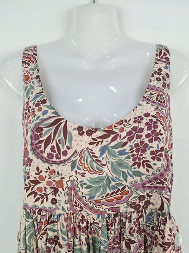 Second-Hand - Auguste Side Button Boho Sun Dress Size 6 - SwapUp