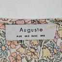 Second-Hand - Auguste Pastel Tiered Flutter Sleeve Dress Size 6 - SwapUp