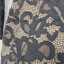 Second-Hand - Shilla Cocktail Lacey Overlay Stretch Mini Dress Size L - SwapUp