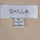 Second-Hand - Shilla Cocktail Lacey Overlay Stretch Mini Dress Size L - SwapUp