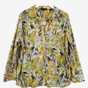 Second-Hand - David Lawrence Breezy Leafy Floral Cotton Shirt Size 12 - SwapUp