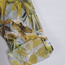Second-Hand - David Lawrence Breezy Leafy Floral Cotton Shirt Size 12 - SwapUp
