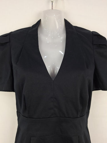 Second-Hand - French Connection Staple Tailored Office Mini Dress Size 12 - SwapUp
