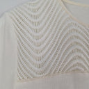 Second-Hand - Marcs Stretch Wavy Lace Panel Top Size S - SwapUp