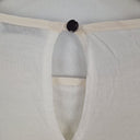 Second-Hand - Marcs Stretch Wavy Lace Panel Top Size S - SwapUp
