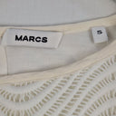 Second-Hand - Marcs Stretch Wavy Lace Panel Top Size S - SwapUp