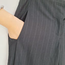 Second-Hand - ba&sh Front Buckle Pinstripe Pants Size 8 - SwapUp