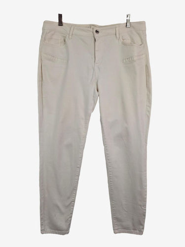 Country Road White Tapered Pants Size 16