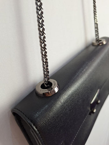 Second-Hand - Charles & Keith Gunmetal Mini Crossbody Bag - SwapUp