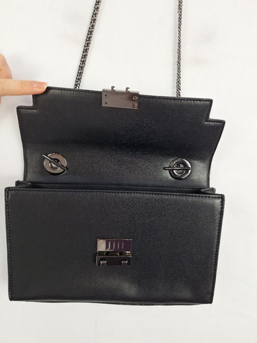 Second-Hand - Charles & Keith Gunmetal Mini Crossbody Bag - SwapUp