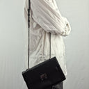 Second-Hand - Charles & Keith Gunmetal Mini Crossbody Bag - SwapUp