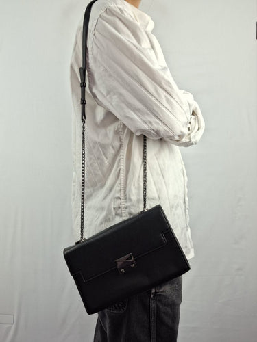 Second-Hand - Charles & Keith Gunmetal Mini Crossbody Bag - SwapUp