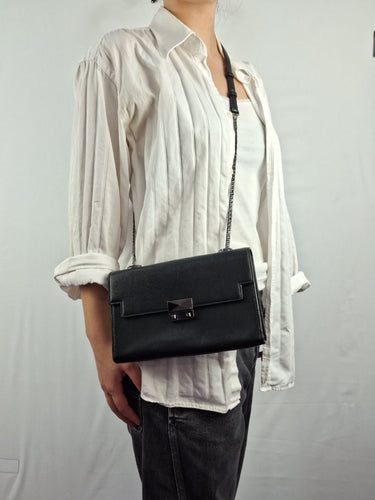 Second-Hand - Charles & Keith Gunmetal Mini Crossbody Bag - SwapUp
