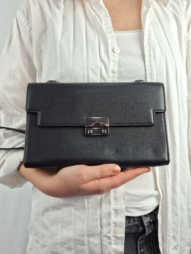 Second-Hand - Charles & Keith Gunmetal Mini Crossbody Bag - SwapUp