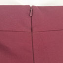Second-Hand - Miss Anne Merlot Flare Midi Dress Size 12 - SwapUp