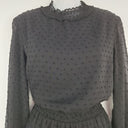 Second-Hand - French Connection Sheer Dot Everyday Dress Size 10 - SwapUp