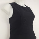 Second-Hand - Cue Black Peplum Office Dress Size 12 - SwapUp
