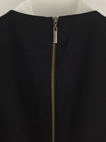 Second-Hand - Cue Black Peplum Office Dress Size 12 - SwapUp