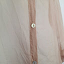 Second-Hand - Dixie Dusty Pink Silk Sheer Shirt Size M - SwapUp