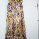 Second-Hand - Sheike Funky Satin Belted Summer Pants Size 8 - SwapUp