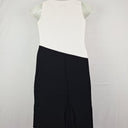 Second-Hand - Veronika Maine Two Toned Elegant Shift Dress Size 10 - SwapUp