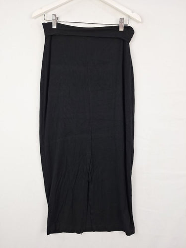 Second-Hand - Jersey Comfy Skirt With Back Slit Size - SwapUp