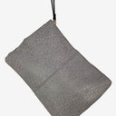Second-Hand - Louenhide Grey Textured Wristlet - SwapUp