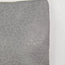 Second-Hand - Louenhide Grey Textured Wristlet - SwapUp