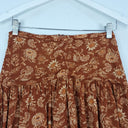 Second-Hand - Witchery Cinnamon Botanical Wide Yoke Mini Skirt Size 8 - SwapUp