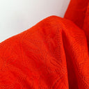Second-Hand - Hi There by Karen Walker Bright Red Florally Embossed Dress Size 10 - SwapUp