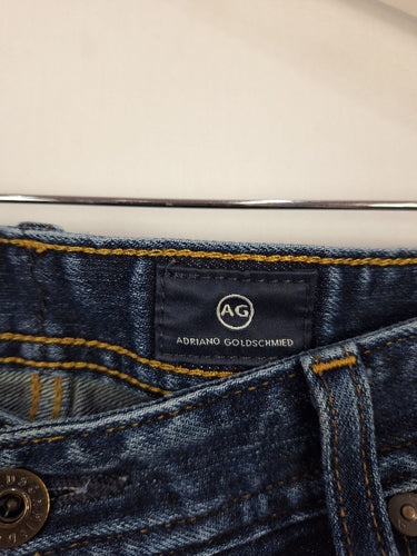 Second-Hand - Adriano Goldschmied "The Everett" Slim Straight Jeans Size S - SwapUp