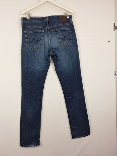 Second-Hand - Adriano Goldschmied "The Everett" Slim Straight Jeans Size S - SwapUp