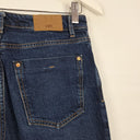 Second-Hand - Zara Dark Wash With Contrast Stitching Straight Leg Jeans Size 8 - SwapUp