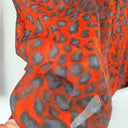 Second-Hand - Motto Vibrant Mesh Animal Print Top Size 16 - SwapUp