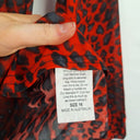 Second-Hand - Motto Vibrant Mesh Animal Print Top Size 16 - SwapUp